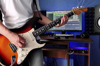 record guitar for your emo pop punk song
