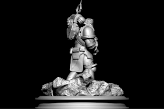 do 3d warhammer miniatures space marine 40k dnd stl tabletop for 3d printing