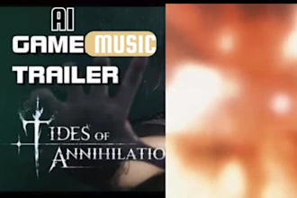 create 4k mobile game video ads, ai generated cinematic game trailer