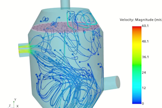 do cfd analysis, thermal and flow simulation, temperature and velocity  study