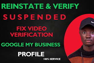 reinstate suspended gmb listings verify disabled google my business profile