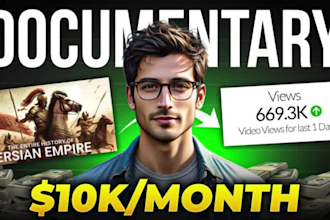 create automation cinematic documentary style videos for you
