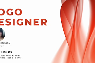 create unique, cheap and creative logo design your professional  designer