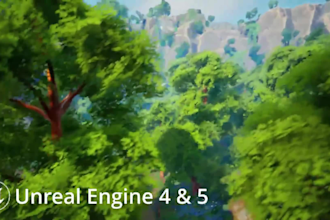 make 3d  environment in unreal engine 5