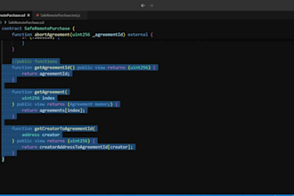 be your custom solidity smart contract developer for any evm compatible chains