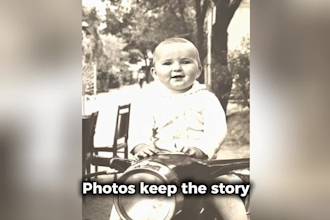 turn your old photo into an emotional cinematic video