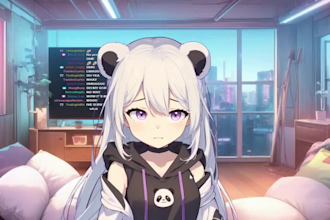 design and rig high quality live 2d model, vtuber model, anime for livestreaming