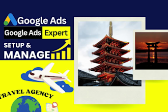 use google ads to get more leads and calls for travel business agency service