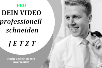 cut and edit your video
