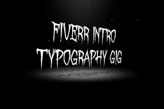 do animate text,titles over video or kinetic typography best