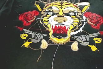 do embroidery digitizing convert to dst, jef, pes, exp in 1 hour