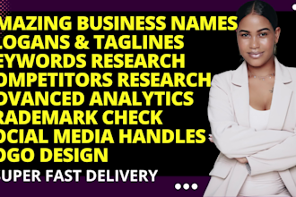 develop captivating business names product names brand names, slogans domain gtg