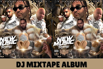 design music album cover art, single artwork, ep, cartoon cover, cd, spotify