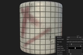 create procedural material for any purpose