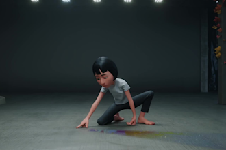 make 3d cartoon character animation, cartoon film video, 3d cgi animation video
