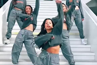 do tik tok dance video, shuffle dance, group dance, afro dance video