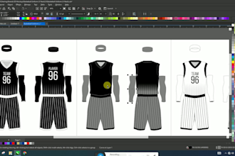 uniform design and customize sublimation design
