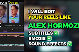 edit your reels, tiktoks and shorts just like alex hormozi