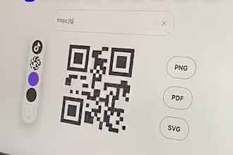 generate qr code to scan website, file, image and video