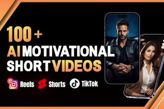 create ai motivational youtube shorts and instagram reels