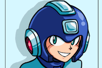 draw a retro anime portrait for you