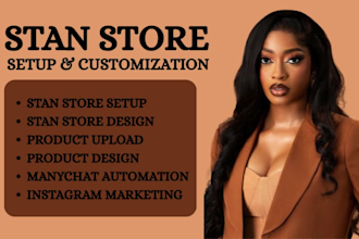 stan store setup stan store website instagram manychat stan store marketing stan