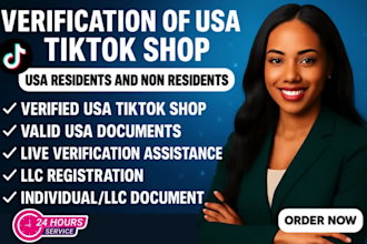 be USA primary business representative to get tiktok shop approved for non USA