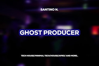ghost produce tech house, minimal deep tech, house
