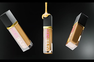 3d cosmetic product animation perfume gif amazon animation video skincare design