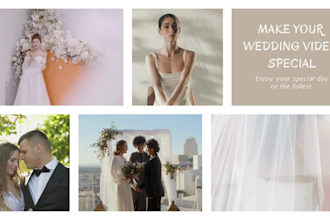 do wedding video editing with cinematic storytelling