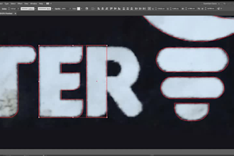 manual vector tracing by hand using adobe illustrator