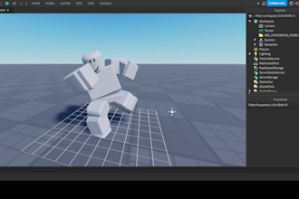 make animation for r6 ,r15 in roblox game