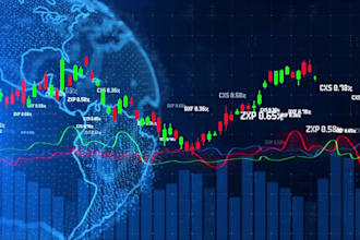create forex crypto trading video intro for social media