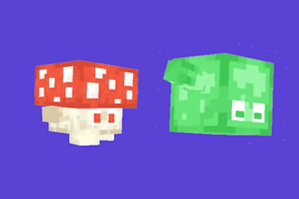 make animated models in minecraft style for game developing