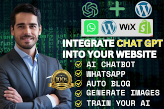 integrate chatgpt openai API in wordpress website ai chatbot and autoblogs