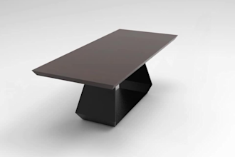 made 3d furniture design with rendering
