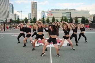 do amazing choreography dance, shuffle dance, group dance video