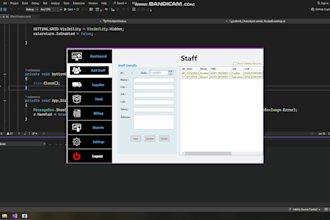 create desktop application in csharp visual studio