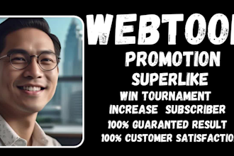 do webtoon promotion webcomic tapas webtoon series