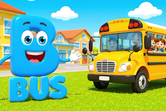 do fun and educational kids youtube 3d learning videos