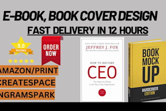 do non fiction book cover design ebook cover