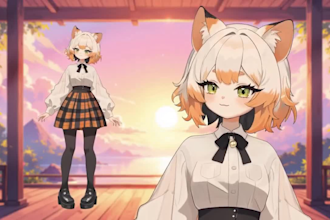 draw and rig 2d vtuber model vtuber rigging live2d model vtuber character
