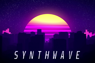 produce exclusive synthwave and cyberpunk tracks