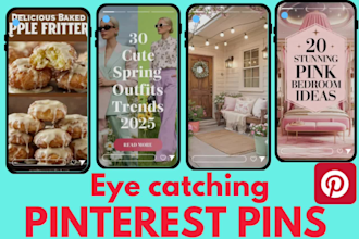 design scroll stopping pinterest pins