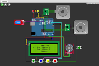 simulate your project in tinkercad and wokwi