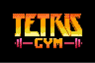 do pixel art style text typography