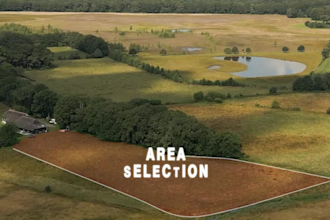 edit cinematic real estate video with speed ramp, 3d text, and area selection