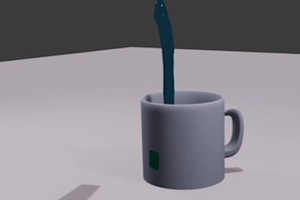 make low poly models and animations