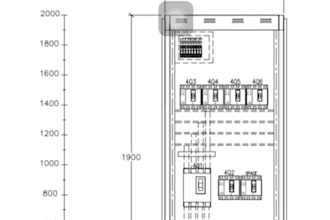 do electrical panel board,single line and control diagram with autocad