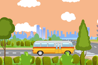 create custom lofi loop animation illustration and animated gif